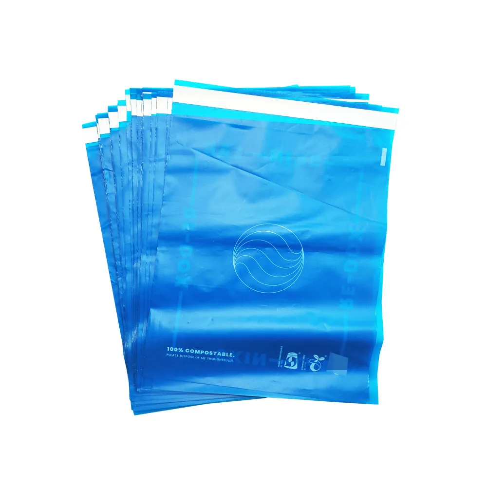 Dark Blue Biodegradable Courier Bags Supplier - OZ Bio Pack 12
